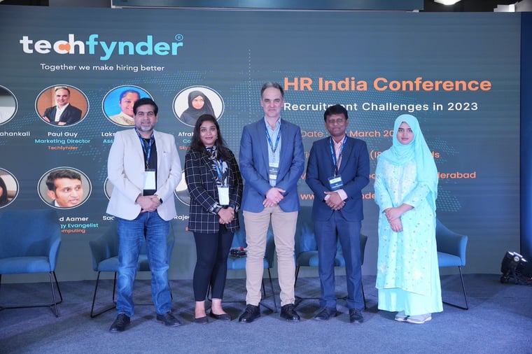 Speakers at the Techfynder HR Event Conference